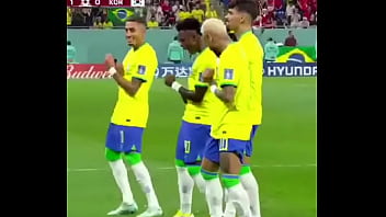Brasil Menghantam Pantat Korea Secara Live! Neymar dan Kawan-Kawan Merayakan Kemenangan dengan Gaya