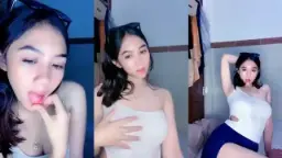 Belahan Payudara Basah Kakak Perempuan Menggoda Pria Muda Mango