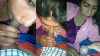 Bhabhi panas melayani nafsu Devar dengan blowjob desi yang menggoda