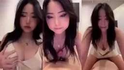 Memek Tembem Cewek Chindo Cantik Digoyang Kontol Gede