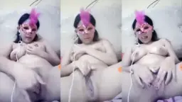 Munakitty Mengocok Kontol Sambil Mendesah Live