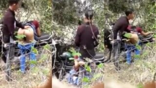 Pasangan Nepal Bercinta Liar di Atas Motor di Tempat Umum