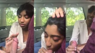 Video panas cewek Tamil ngentot di mobil bareng pacar bule