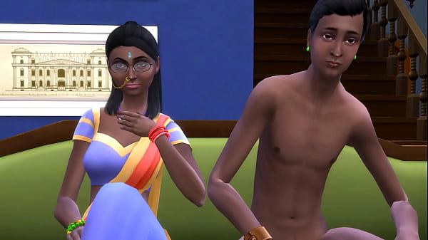 Ibu Tiri India Menggoda Anak Tirinya dengan Uang untuk Berhubungan Intim