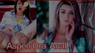 Aspen Ora Melengkungkan Tubuh di Atas Mobil untuk Aksi Anal yang Menggoda