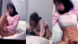 Menggoda Karyawan Berhijab di Kamar Hotel