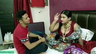 Cowok India Beruntung Bercinta dengan Istri Baru yang Cantik dan Menggairahkan
