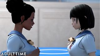 Adik Tiri Dewasa Naik Kontol dan Aksi Seks Lesbian Hentai
