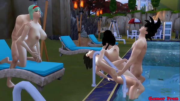 Susu Ibu dan Istri Epi 4: Pesta Ranjang di Kolam Bulma dan Chichi, Para Istri Cantik Berbagi Anak dan Bergabung dalam Orgy, Mereka Ditembak dari Belakang Seperti Pelacur dalam Hentai