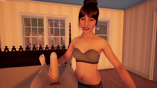 Remaja Asia VR Masturbasi Virtual Realitas Seks