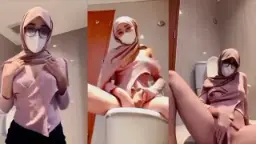 Camilla Berhijab Cantik Menggoda Mainin Diri Sampai Klimaks