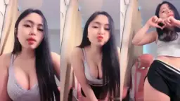Icha Tiktokers Seksi Jadi Host Mango yang Menggoda dan Panas