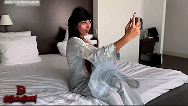 Aaliyah Yasin Tersedak dan Ngiler di Atas Kontol Besar Shadow Dimitri!