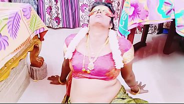 Desi bhabi bohot horny, swamiji ke saath chudai karte hue apne pati ko dhoka dete hue Telugu mein gandi baatein.