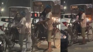 Gadis Chennai ngepres kontol tukang becak sambil crot