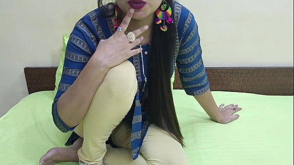 Jija India ngentot habis-habisan saali seksi di kamar dengan audio Hindi
