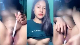 Muka imut manja, pas ngomek bikin crot nggak berenti
