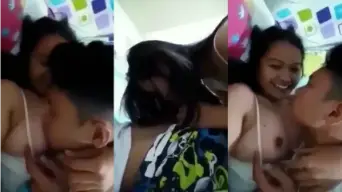 Pacarmu ngamuk minta nenen basah, kasih tuh biar makin liar.