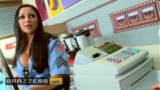 Seragam ketat, toket gede siap digoyang – Audrey Bitoni, Honey White, Johnny Sins – Boston Cream – Brazzers