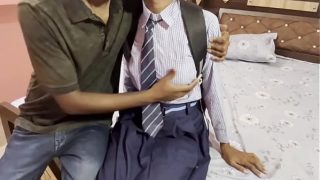 Desi cewek kuliah digenjot keras sama pacarnya (suara Hindi)