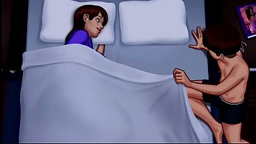 Saat Ibu Tiri Melirikku, Semua Berubah (18+), Nafsu Membuncah di Matanya