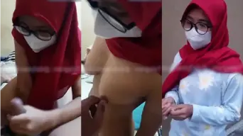 Bayar cewe kerudung biar tuntaskan hawa nafsu