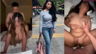 Ngentot pacar sambil remas-remas toket gede sampe muncrat, Xixi makin becek viral abis