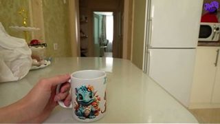 Pagi buta mulut mulus mamiku masuk dalam-dalam.