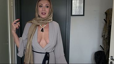 Ibu tiri hijab montok digenjot anak tiri kontol besar