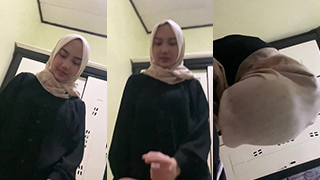 Hijab Miss DV Digempur Kontol Di Kost 2