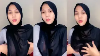 Tante Jilbab Hitam, Baju Transparan Bikin Liar